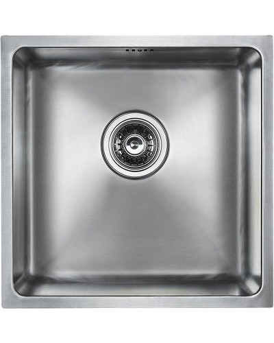 Кухонная мойка Paulmark Lassan 44 PM304444-BS Брашированная сталь