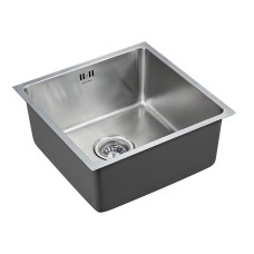 Кухонная мойка Paulmark Lassan 44 PM304444-BS Брашированная сталь