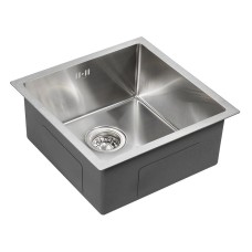 Кухонная мойка Paulmark Gerberg 44 PM214444-BS Брашированная сталь