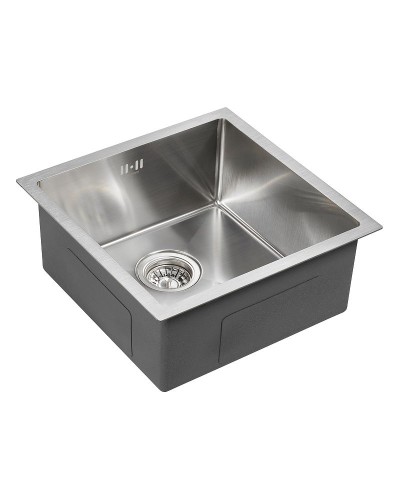 Кухонная мойка Paulmark Gerberg 44 PM214444-BS Брашированная сталь