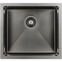 Кухонная мойка Paulmark Marx 44 PM214844-GM Вороненая сталь