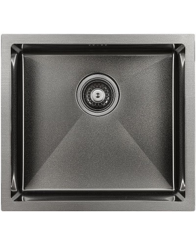 Кухонная мойка Paulmark Marx 44 PM214844-GM Вороненая сталь