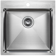 Кухонная мойка Paulmark Kroner 51 PM215151-BS Брашированная сталь