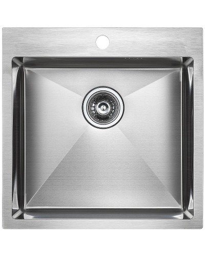 Кухонная мойка Paulmark Kroner 51 PM215151-BS Брашированная сталь