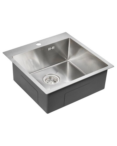 Кухонная мойка Paulmark Kroner 51 PM215151-BS Брашированная сталь