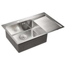 Кухонная мойка Paulmark Atlan 78 L PM217851-BSL Брашированная сталь