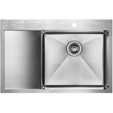 Кухонная мойка Paulmark Atlan 78 R PM217851-BSR Брашированная сталь