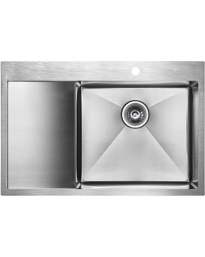 Кухонная мойка Paulmark Atlan 78 R PM217851-BSR Брашированная сталь