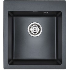 Кухонная мойка Paulmark Zemar 46 PM104651-BLM Черный металлик