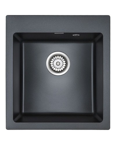 Кухонная мойка Paulmark Zemar 46 PM104651-BLM Черный металлик