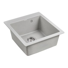 Кухонная мойка Paulmark Zemar 46 PM104651-GR Серая