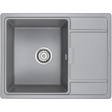 Кухонная мойка Paulmark Weimar 65 PM216550-GRM Серый металлик