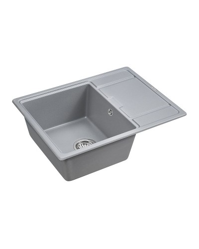 Кухонная мойка Paulmark Weimar 65 PM216550-GRM Серый металлик