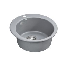 Кухонная мойка Paulmark Gelegen 48 PM404800-GRM Серый металлик