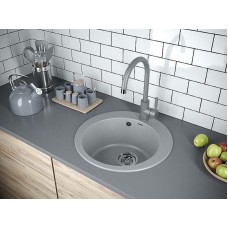 Кухонная мойка Paulmark Gelegen 48 PM404800-GRM Серый металлик