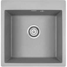 Кухонная мойка Paulmark Praktisch 51 PM105152-GRM Серый металлик