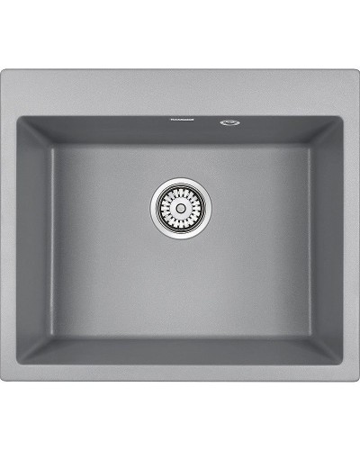 Кухонная мойка Paulmark Kante 60 PM106052-GRM Серый металлик