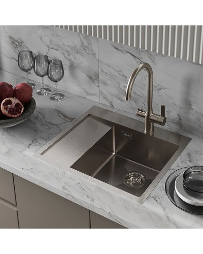 Кухонная мойка Iddis Haze 59 R HAZ59SRi77 Сатин