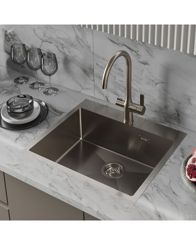 Кухонная мойка Iddis Haze 59 HAZ59S0i77 Сатин