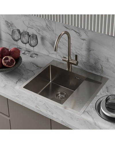 Кухонная мойка Iddis Haze 59 L HAZ59SLi77 Сатин