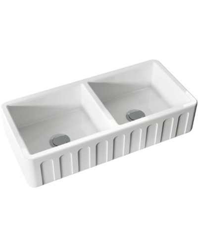 Кухонная мойка Kerasan Hannah Surrey 100 545101 Белая