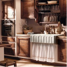 Кухонная мойка Kerasan Hannah Surrey 100 545101 Белая