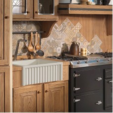 Кухонная мойка Kerasan Hannah Hampshire 60 546001 Белая