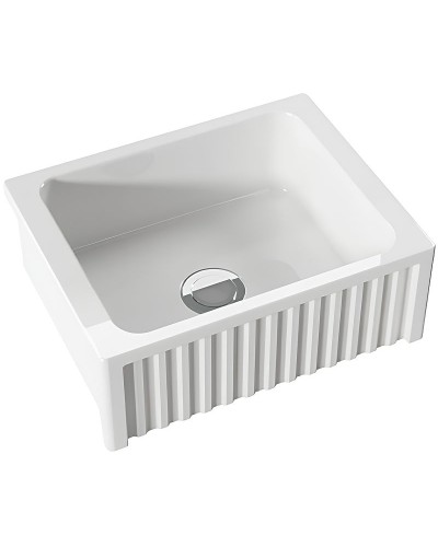 Кухонная мойка Kerasan Hannah Hampshire 60 546001 Белая