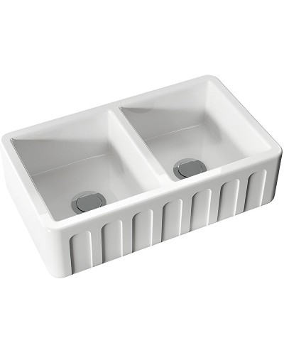 Кухонная мойка Kerasan Hannah Surrey 80 545001 Белая