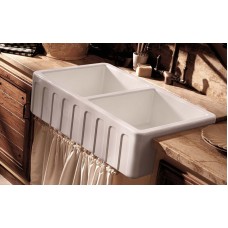 Кухонная мойка Kerasan Hannah Surrey 80 545001 Белая