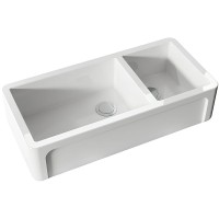 Кухонная мойка Kerasan Hannah Oxfordshire 100 543001 Белая