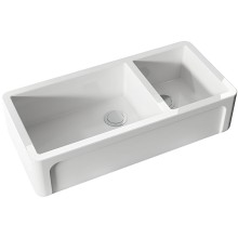 Кухонная мойка Kerasan Hannah Oxfordshire 100 543001 Белая