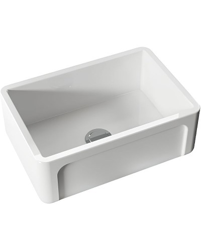 Кухонная мойка Kerasan Hannah Yorkshire 68 542001 Белая