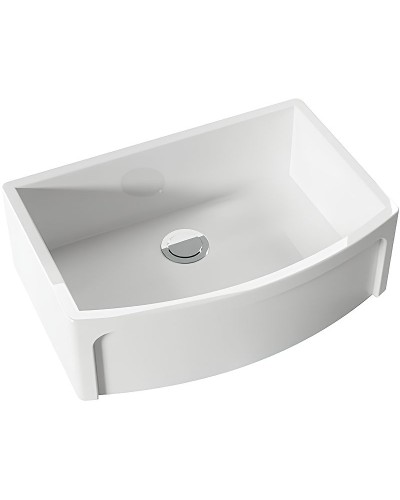 Кухонная мойка Kerasan Hannah Devon 60 544001 Белая