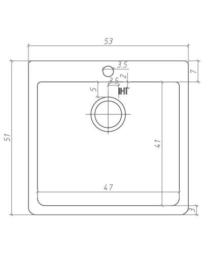 Кухонная мойка Seaman Natural Genova SMC-5351V-Supreme.A