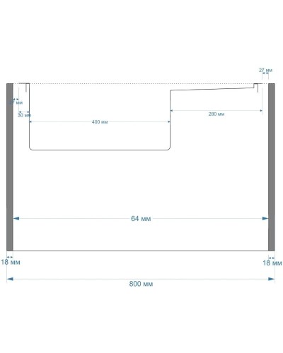 Кухонная мойка Seaman Natural Genova SMC-7146U-Antique.A