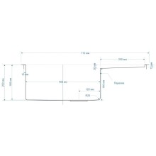 Кухонная мойка Seaman Natural Genova SMC-7146U-Antique.A