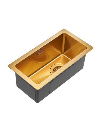 Кухонная мойка Paulmark Klein 23 PM202344-BG Брашированное золото