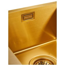 Кухонная мойка Paulmark Klein 23 PM202344-BG Брашированное золото