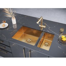 Кухонная мойка Paulmark Klein 23 PM202344-BG Брашированное золото