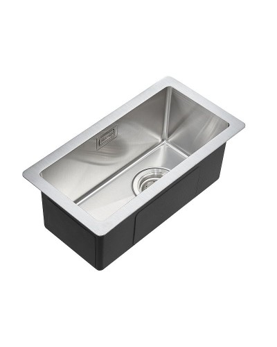 Кухонная мойка Paulmark Klein 23 PM202344-BS Брашированная сталь