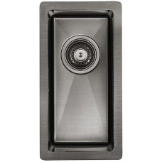 Кухонная мойка Paulmark Klein 23 PM202344-GM Вороненая сталь