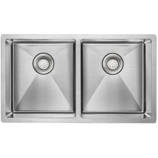 Кухонная мойка Paulmark Dopplet 78 PM507844-BS Брашированная сталь