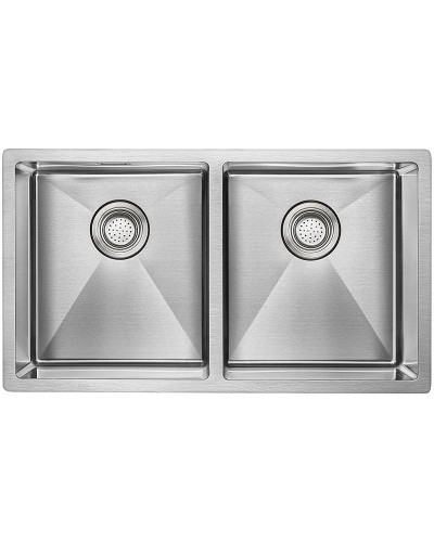 Кухонная мойка Paulmark Dopplet 78 PM507844-BS Брашированная сталь