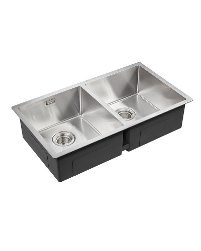 Кухонная мойка Paulmark Dopplet 78 PM507844-BS Брашированная сталь