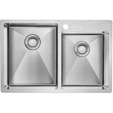 Кухонная мойка Paulmark Berman 78 PM517851-BS Брашированная сталь