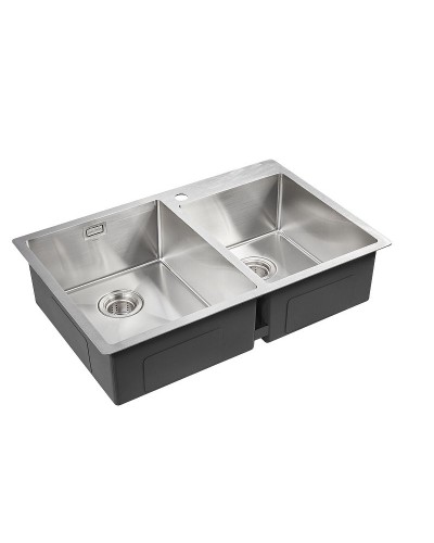 Кухонная мойка Paulmark Berman 78 PM517851-BS Брашированная сталь