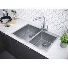 Кухонная мойка Paulmark Berman 78 PM517851-BS Брашированная сталь