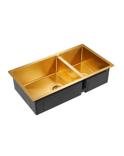 Кухонная мойка Paulmark Osser 78 PM527844-BG Брашированное золото