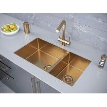 Кухонная мойка Paulmark Osser 78 PM527844-BG Брашированное золото